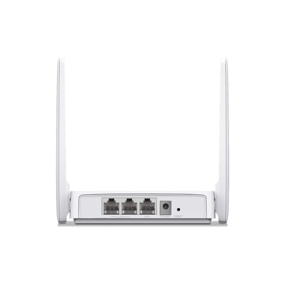 Router Inalámbrico N /  2.4 GHz de 300 Mbps / 1 Puerto WAN 10/100 Mbps  / 2 Puertos LAN 10/100 Mbps / 2 antenas de 5 dBi / Compatible con IPV6 e IPTV