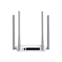 Router Inalámbrico N Mejorado / 2.4 GHz de 300 Mbps / 1 Puerto WAN 10/100 Mbps / 3 Puertos LAN 10/100 Mbps / 4 Antenas de 5 dBi