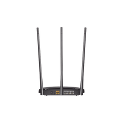 Router N de alta potencia 300 Mbps / 1 Puerto WAN 10/100 / 3 Puertos LAN 10/100 / Chip PA (potencia transmisión 2x) / 3 Antenas de 7 dBi