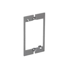 Adaptador de Placa de Pared, de Una Salida, Material CRS/Zinc
