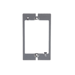 Adaptador de Placa de Pared, de Una Salida, Material CRS/Zinc