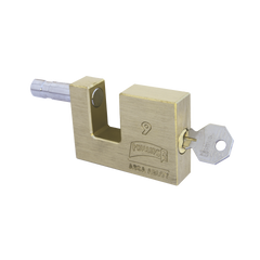 Candado para Cortina Metálica # 9 / Llave PH-52 para 5 pernos de combinación / Cuerpo de Latón.