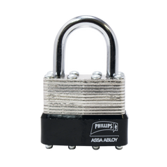 Candado Laminado 40 /  Llave Master con 4 Pernos de Combinación /Posee Doble Cerrojo para brindar Mayor Seguridad.