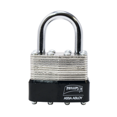 Candado Laminado 40 /  Llave Master con 4 Pernos de Combinación /Posee Doble Cerrojo para brindar Mayor Seguridad.