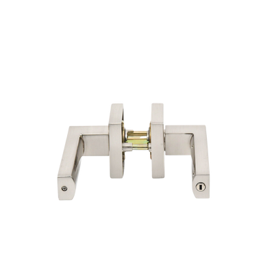 Manija Castelli Biométrica/ Niquel Satinado / 30 usuarios / Para Puerta Izq o Derecha de 60-70mm