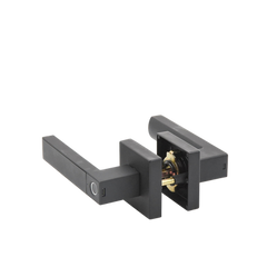 Manija Castelli Biométrica/ Acabado Negro / 30 usuarios/Para Puerta Izq o Derecha de 60-70mm