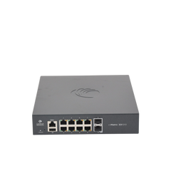 Switch PoE cnMatrix Ex1010-P / 8 Puertos Gigabit PoE 802.3af/at + 2 SFP / Capa 2 / Gestión en la Nube Gratuito