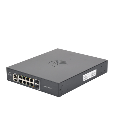 Switch cnMatrix EX1010  de 8 puertos Gigabit Ethernet y 2 SFP, Capa 2,  gestión en la nube