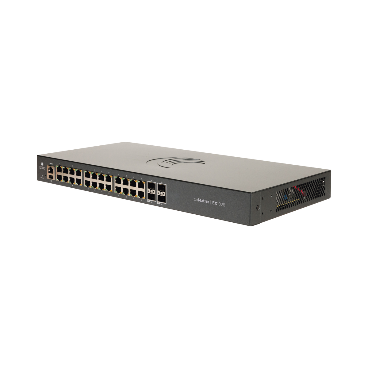 Switch cnMatrix EX1028  de 24 puertos Gigabit Ethernet y 4 SFP, Capa 2,  gestión en la nube