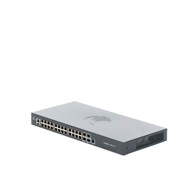 Switch cnMatrix EX2028 capa 3 de 28 puertos (24 Ethernet Gigabit, 4 SFP+) administración desde la Nube (MX-EX2028XXA-U)