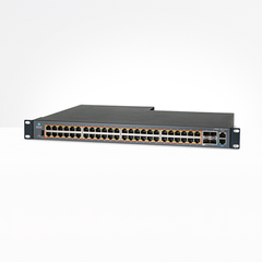 Switch PoE inteligente / cnMatrix EX2052R-P / PoE+ / 48 puertos x 1 Gps / 4 SFP+, fuente de alimentación extraíble