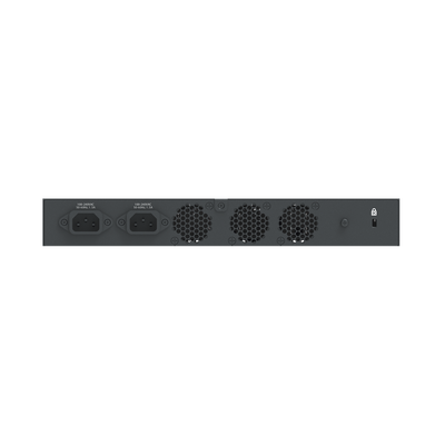 Switch cnMatrix EX3024F Ideal para Distribución en una Red Empresarial / 24 Puertos de Fibra Óptica SFP+(10 Gbps) / Capa 2 y Capa 3 / Doble Fuente de Alimentación en Corriente Alterna / Gestión Gratuita Desde la Nube
