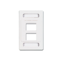 Placa de pared modular MAX, de 4 salidas, color blanco