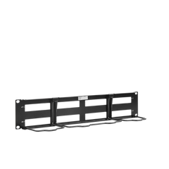 PATCH PANEL MAX VACIO ID VERTICAL UTP 48 PTOS PLANO 2U NEGRO