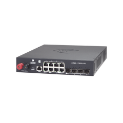 Switch cnMatrix WISP TX1012-DC-P de 8 puertos PoE y 4 SFP+, 170 W PoE Budget, Capa 2, gestión gratuita desde la nube, para corriente directa