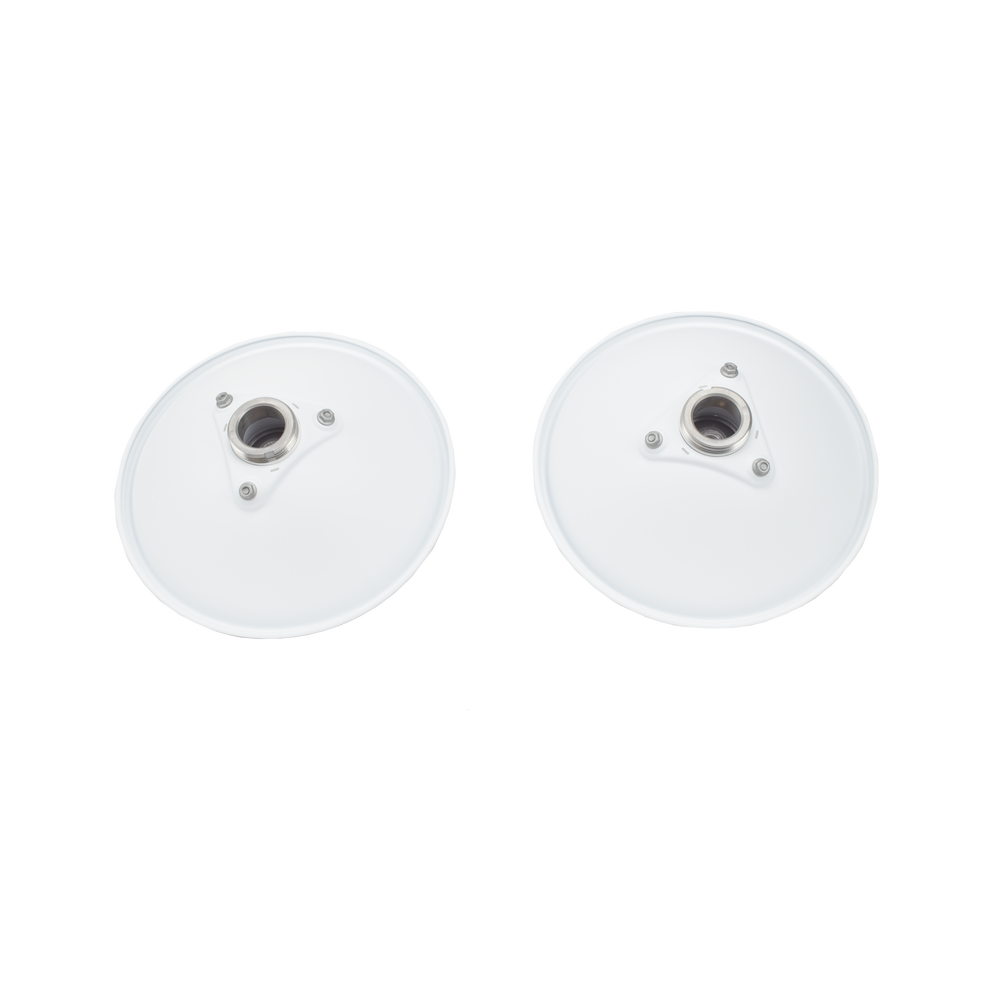 Par de Antenas Modulares Dual Slant, 4.9 - 6.4 GHz, Dimensiones (27 cm), Apertura 45°, Ganancia de 20 dBi, Diseñadas para radio C5x