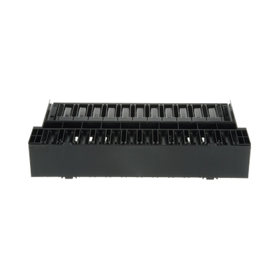Organizador de Cables Horizontal NetManager, Doble (Frontal y Posterior), Para Rack de 19in, 2UR