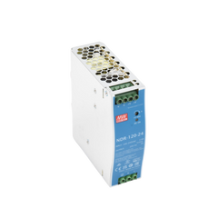 Fuente de poder industrial para riel DIN / 120W / 24Vcc / 5A / Entrada: 90-264Vca