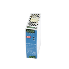 Fuente de poder industrial para riel DIN / 120W / 24Vcc / 5A / Entrada: 90-264Vca