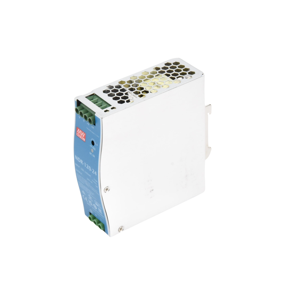 Fuente de poder industrial para riel DIN / 120W / 24Vcc / 5A / Entrada: 90-264Vca