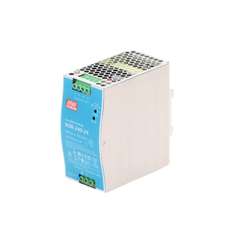 Fuente de poder industrial para riel DIN / 240W / 24Vcc / 10A / Entrada: 90-264Vca