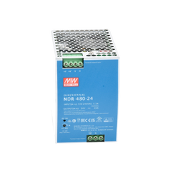 Fuente de poder industrial para riel DIN / 480W / 24Vcc / 20A / Entrada: 100-240Vca