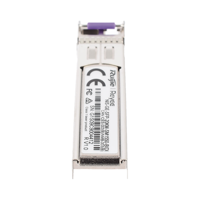 Transceptor Industrial BIDI Monomodo SFP 1G (Lado B), hasta 20 Kilómetros, TX 1550 / RX 1310, soporta Temperaturas de -40° a 85° C