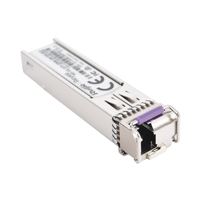 Transceptor Industrial BIDI Monomodo SFP 1G (Lado B), hasta 20 Kilómetros, TX 1550 / RX 1310, soporta Temperaturas de -40° a 85° C