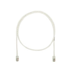 Cable de parcheo UTP Categoría 5e, con plug modular en cada extremo - 3 m. - Blanco mate