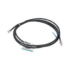 Cable de Parcheo UTP Categoría 5e, con Plug Modular en Cada Extremo - 2 Metros (6.56 Pies) - Negro