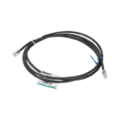 Cable de parcheo UTP Categoría 5e, con plug modular en cada extremo - 2 m. - Negro