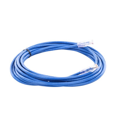 Cable de parcheo UTP Categoría 6, con plug modular en cada extremo - 6 m. - Azul