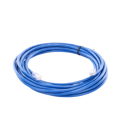 Cable de parcheo UTP Categoría 6, con plug modular en cada extremo - 6 m. - Azul