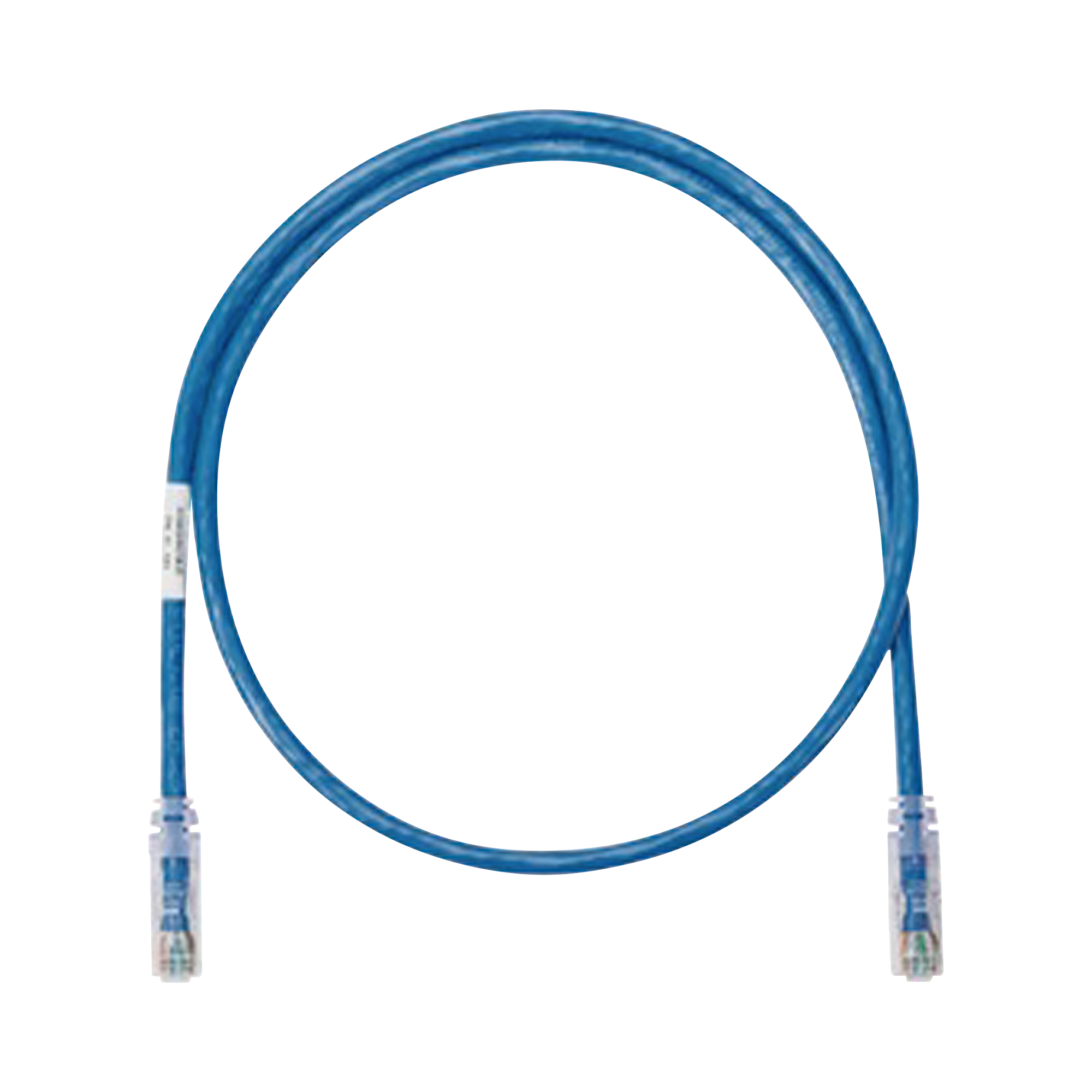 Cable de Parcheo UTP Categoría 6, con Plug Modular en Cada Extremo - 1.22 Metros (4 Pies) - Azul
