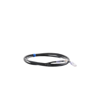 Cable de parcheo UTP Categoría 6, con plug modular en cada extremo - 1.5 m. - Negro