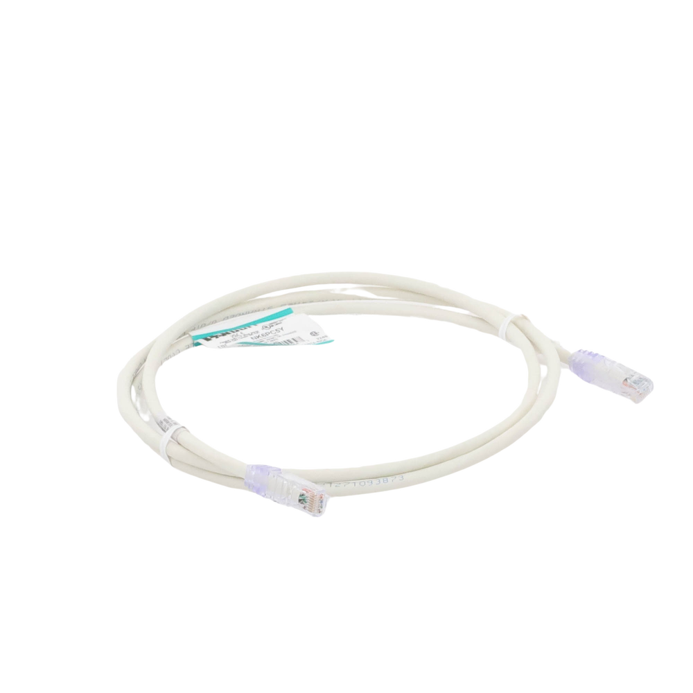 Cable de Parcheo UTP Categoría 6, con Plug Modular en Cada Extremo - 1.5 Metros (4.92 Pies) - Blanco Mate