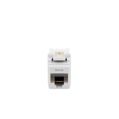 Conector Jack Estilo 110 (de Impacto), Tipo Keystone, Categoría 5e, de 8 Posiciones y 8 Cables, Color Blanco