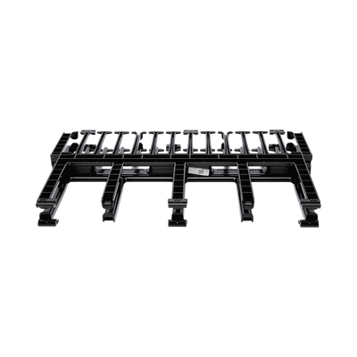 Organizador de Cables Horizontal NetManager de Alta Densidad, Doble (Frontal y Posterior), Para Rack de 19in, 1UR