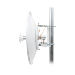 Antena Direccional de alto rendimiento / diámetro  de 60 cm / 4.9-6.4 GHz / Ganancia 30 dBi / SLANT de 45 ° y 90 ° / Ideal para 30 km / Conector N-Hembra / Montaje  y jumpers incluidos.