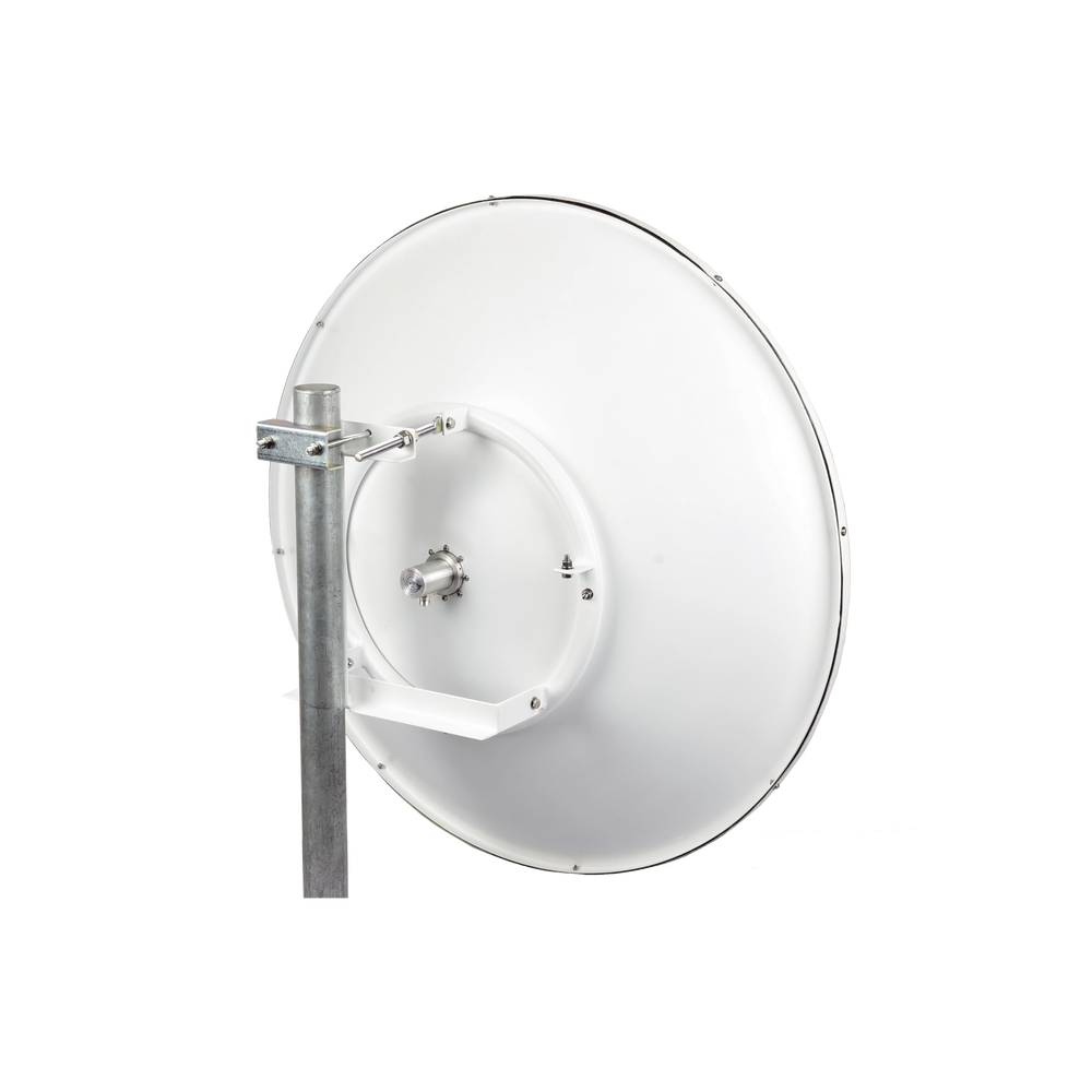 Antena Direccional / 3 ft / 5.9-7 GHz / Ganancia 32 dBi / SLANT de 45 ° y 90° / Incluye Jumpers con conector N-Macho a RPSMA / montaje y radomo incluido.