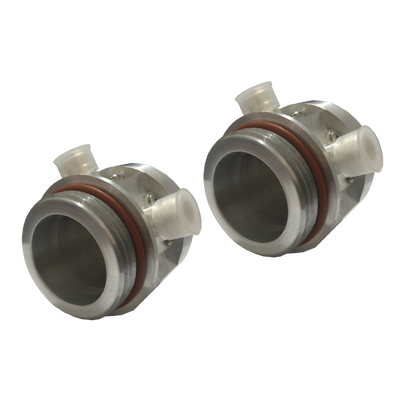 Adaptador Twinwaves para radios Mimosa C5x, B5x, C6x, B6x, facilita la instalación con antenas conectorizadas, adaptador con 2 conectores N-Hembra, frecuencia de 4.9-6.4 GHz