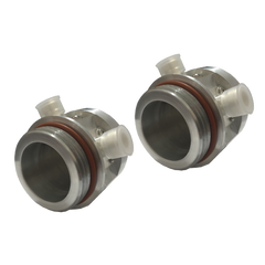 Adaptador Twinwaves para radios Mimosa C5x, B5x, C6x, B6x, facilita la instalación con antenas conectorizadas, adaptador con 2 conectores N-Hembra, frecuencia de 4.9-6.4 GHz