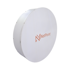 Antena de parabola profunda, blindada, con supresión al ruido de 2 ft, 4.9-6.4 GHz, Ganancia 30 dBi con SLANT de 45 ° y 90 °, ideal para hasta 30 km, Conectores N-hembra, montaje con alineación milimétrica.