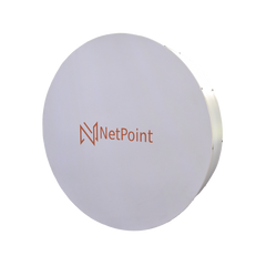 Antena de parabola profunda, blindada, con supresión al ruido de 6 ft, 4.9-6.4 GHz, Ganancia 41 dBi con SLANT de 45 ° y 90 °, ideal para distancias superiores a 100 km, Conectores N-hembra, montaje con alineación milimétrica.