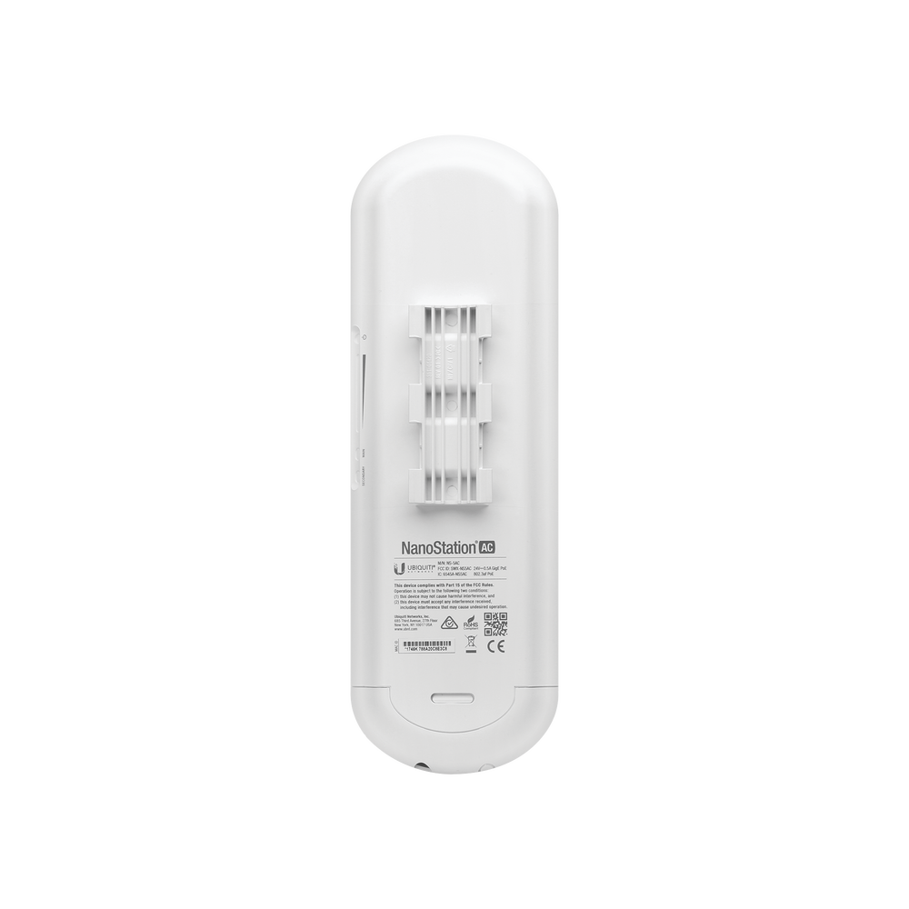 NanoStation airMAX AC CPE hasta 450 Mbps, frecuencia 5 GHz rango (5150 - 5875 MHz), con antena integrada tipo panel de 16 dBi
