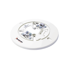 Base Para Detector Convencional Hochiki, Diámetro 6", 2 Hilos, 24 Vcd  (0300-04070 IT), Color Hueso