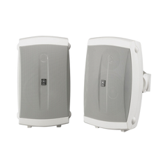 Altavoces de pared | Semi-Exterior | Woofer 6.5 in | Tweeter 1"| 6 ohms | Par | Color Blanco