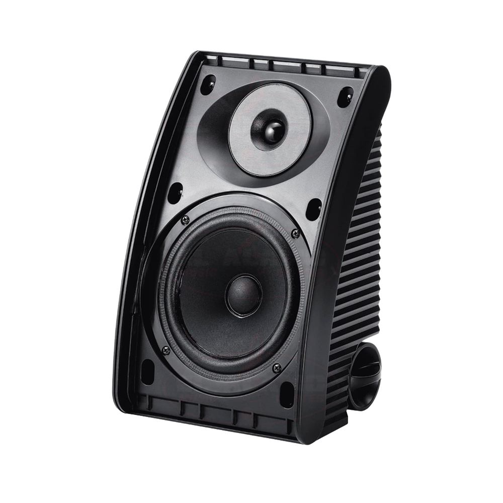 Altavoces de pared | Semi-Exterior | Woofer 5.25' in | Tweeter 1 in | 6 ohms | Par | Color Negro