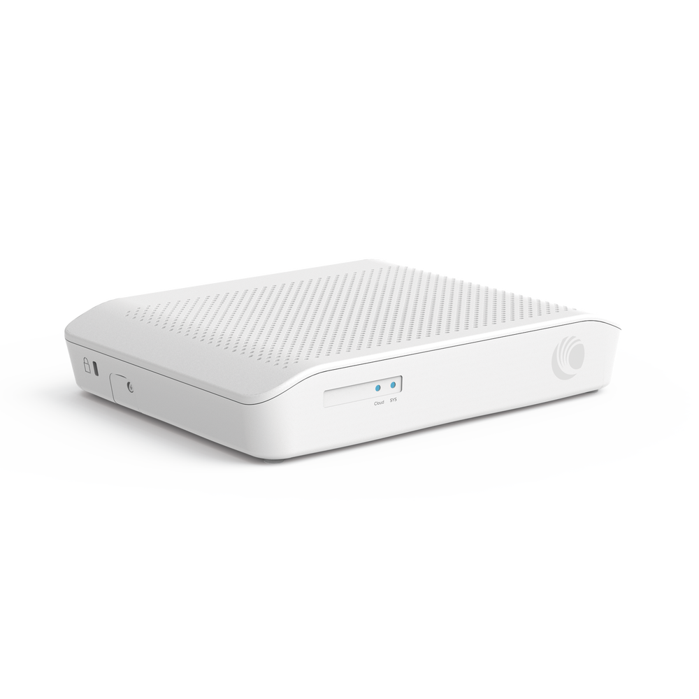 Router/Firewall, con función SD-WAN NSE3000 / 2 puertos WAN Gigabit + 2 SFP combo / 4 puertos LAN Gigabit / Detección de Amenazas/ Bloqueo de Aplicaciones / Administración desde la Nube con cnMaestro / Hasta 1,000 dispositivos