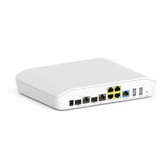 Router/Firewall, con función SD-WAN NSE3000 / 2 puertos WAN Gigabit + 2 SFP combo / 4 puertos LAN Gigabit / Detección de Amenazas/ Bloqueo de Aplicaciones / Administración desde la Nube con cnMaestro / Hasta 1,000 dispositivos